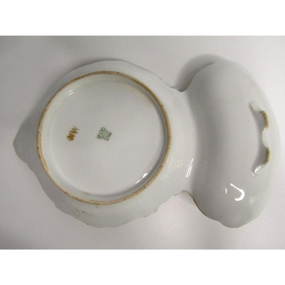 Tressemanes & Vogt Limoges France Fish Gilt Edged Sardine Tray (T & V) Vintage - Picture 6 of 11